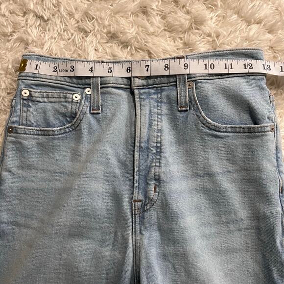 Madewell Distressed The Perfect Vintage Straight Jean Size 26 - Picture 7 of 9